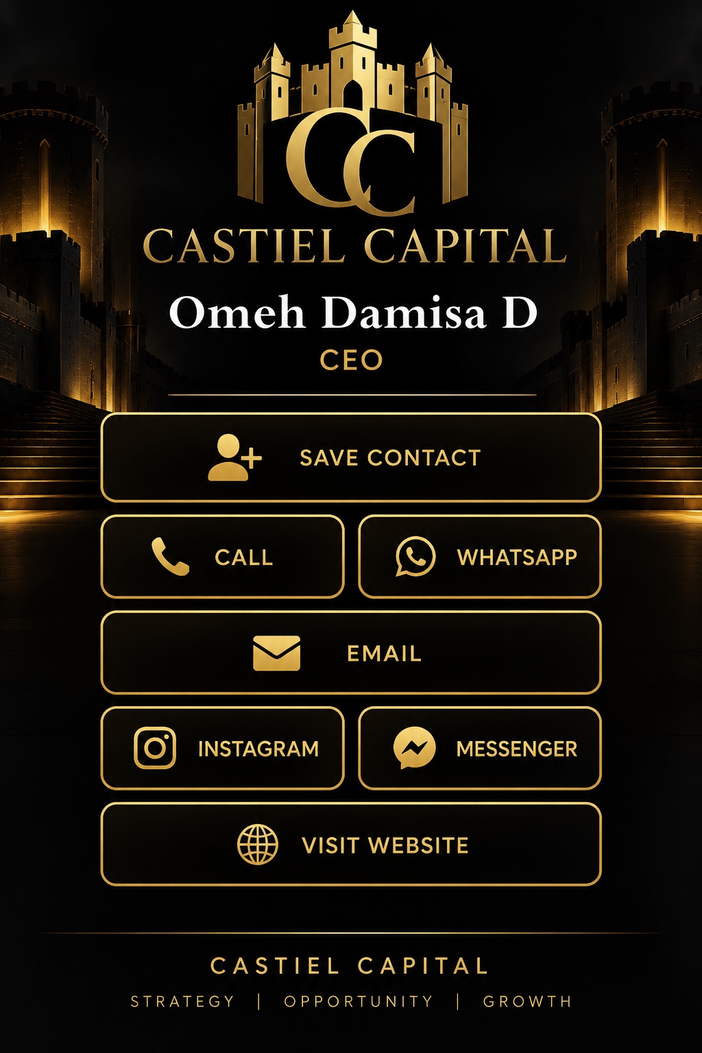 Castiel Capital — Omeh Damisa D, CEO